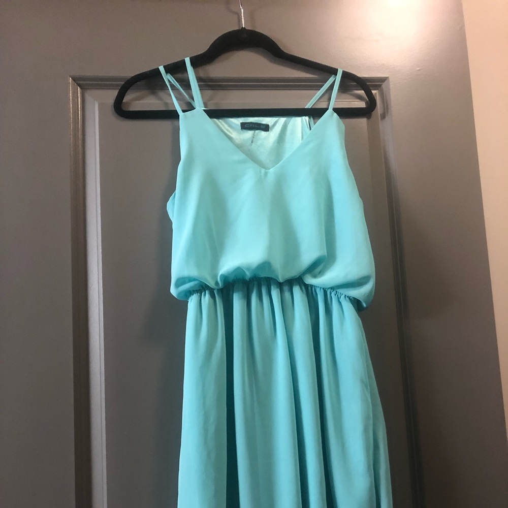 Blue small dress
